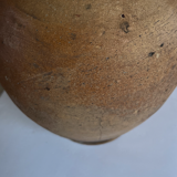 Rounded terracotta jar