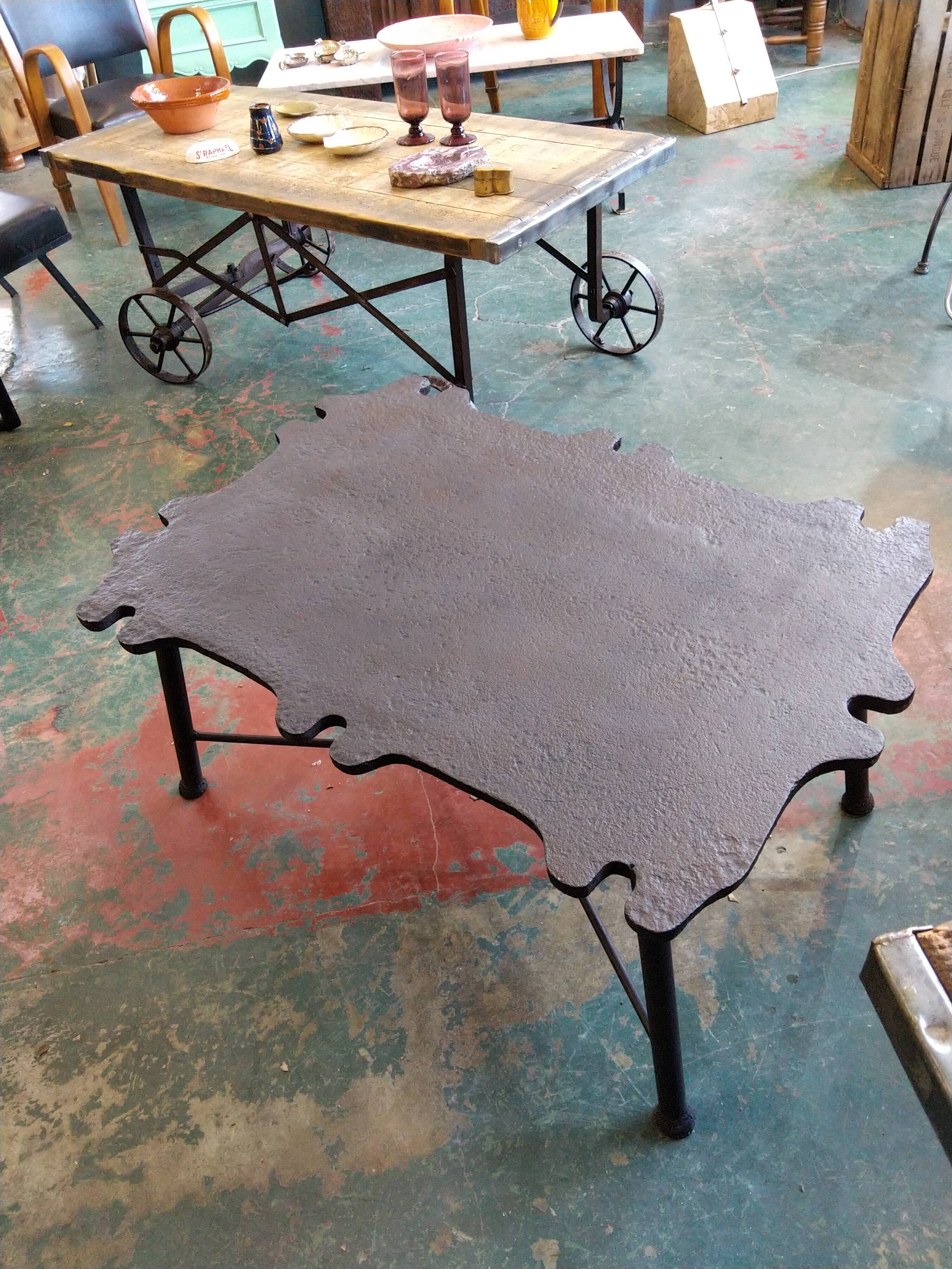 Brutalist coffee table