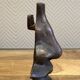 After Salvador Dali: bronze statue "the nose"