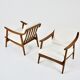 Fauteuil boomerang 1960