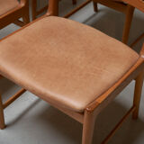 6 chaises danoises par Kai Lyngfeldt Larsen