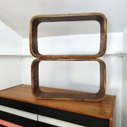 Czech Decorative Shelves attributed to Ludvik Volak , 1960s, Set of 3