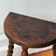 Tabouret tripode en bois tourné
