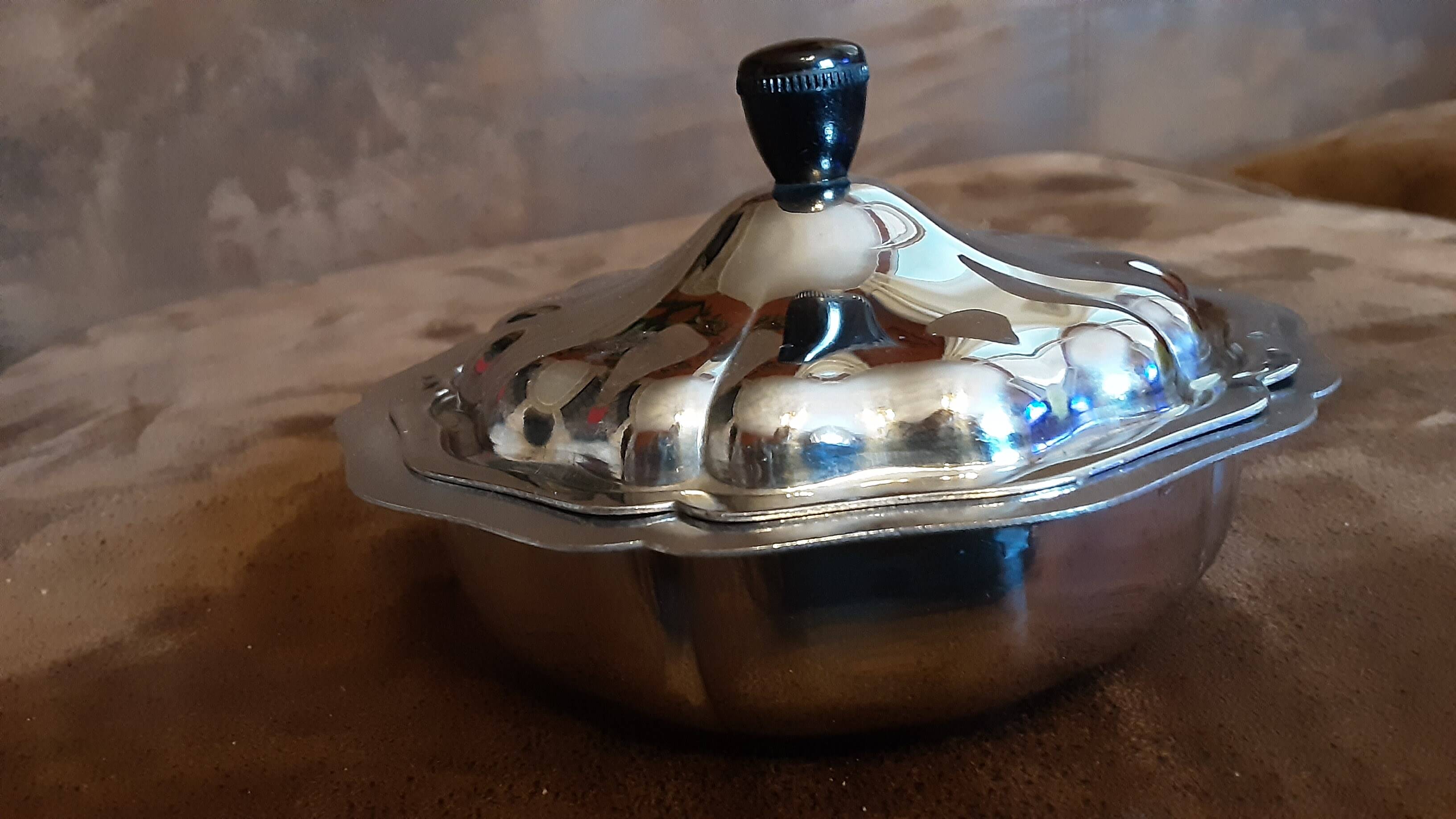 Sucrier  métal vintage