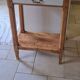 Country chic console side table