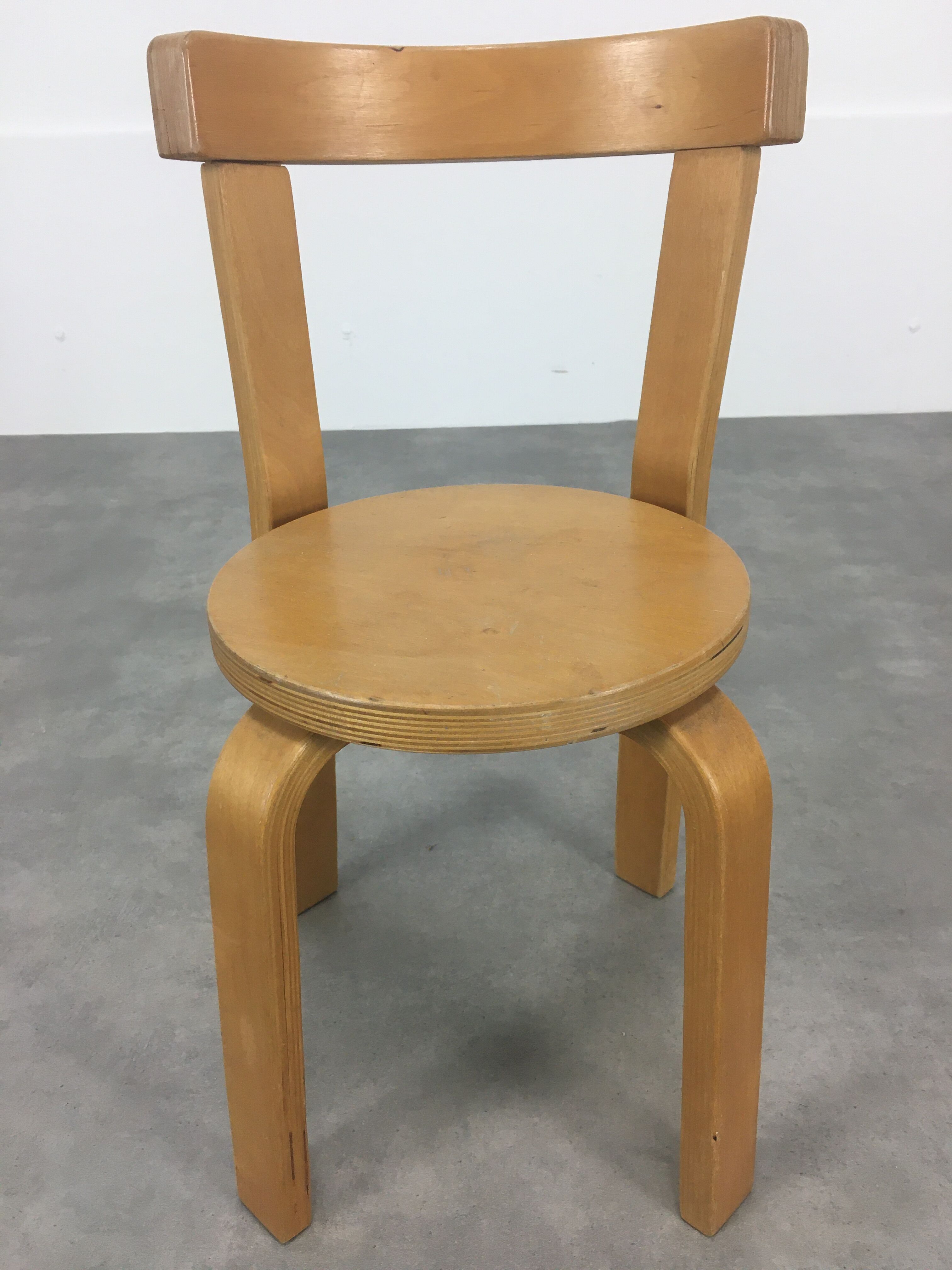Children's chair arched wood 60