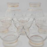 Lot of 10 glass cups
