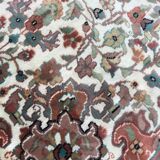 Pakistan wool carpet handmade silk rug 127x192 cm