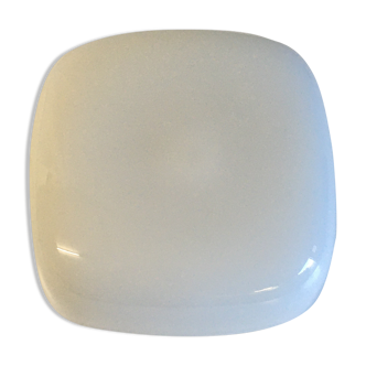 White opaline globe ceiling - 50s/60s