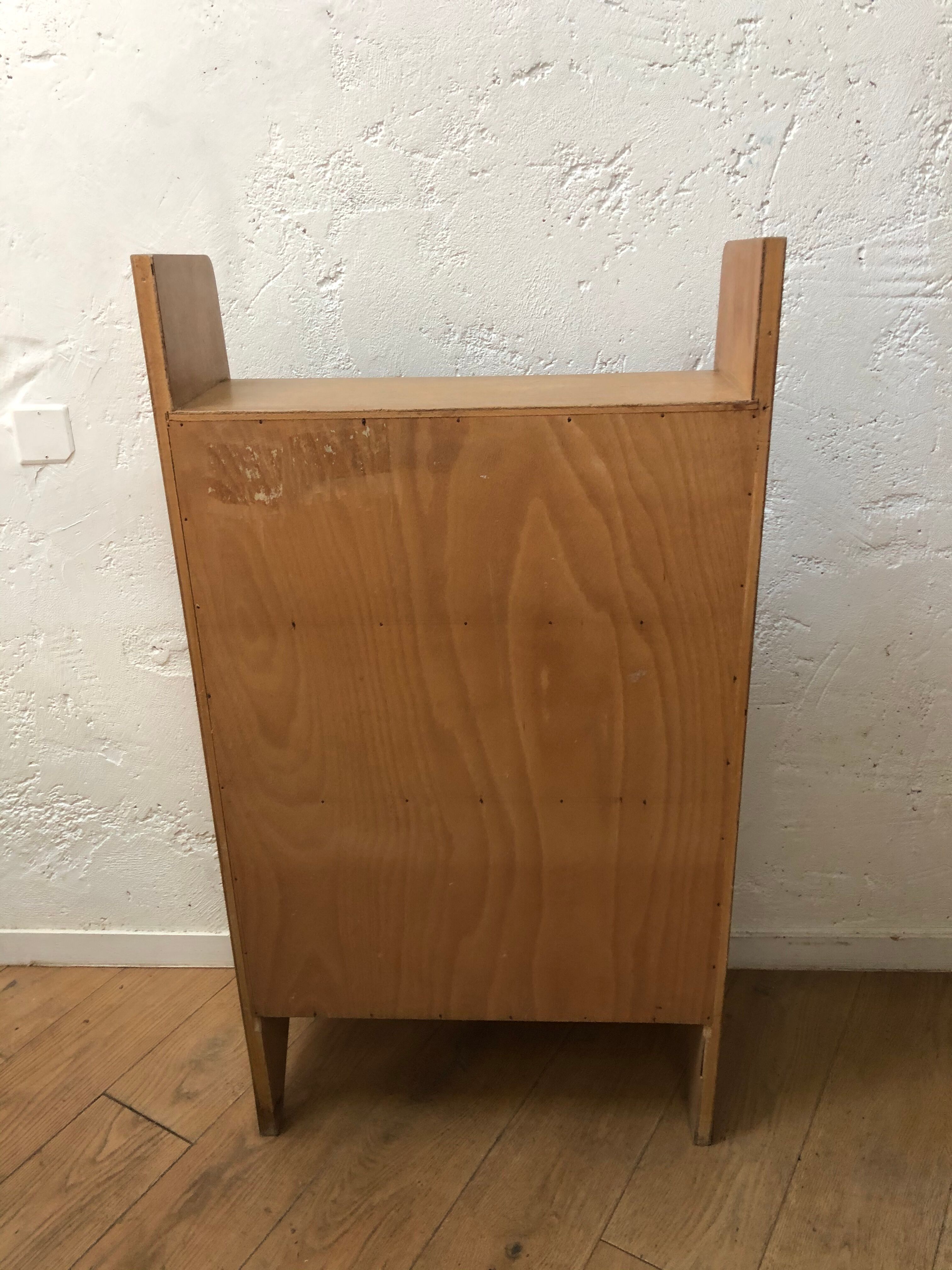 Vintage wood library