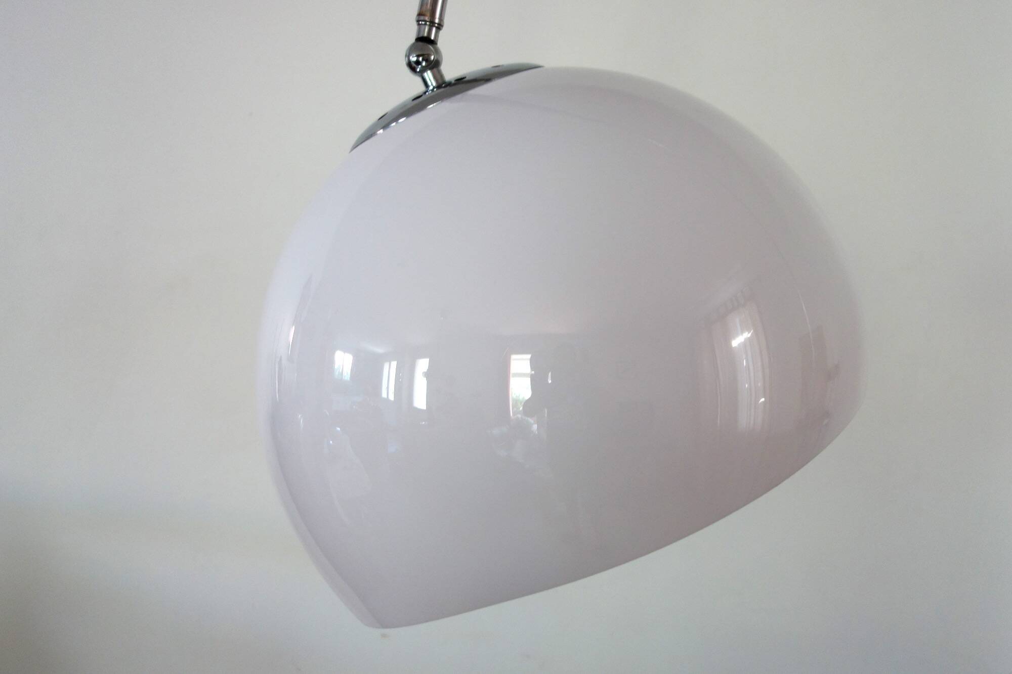 Arc floor lamp space age dlg Guzzini 1970s