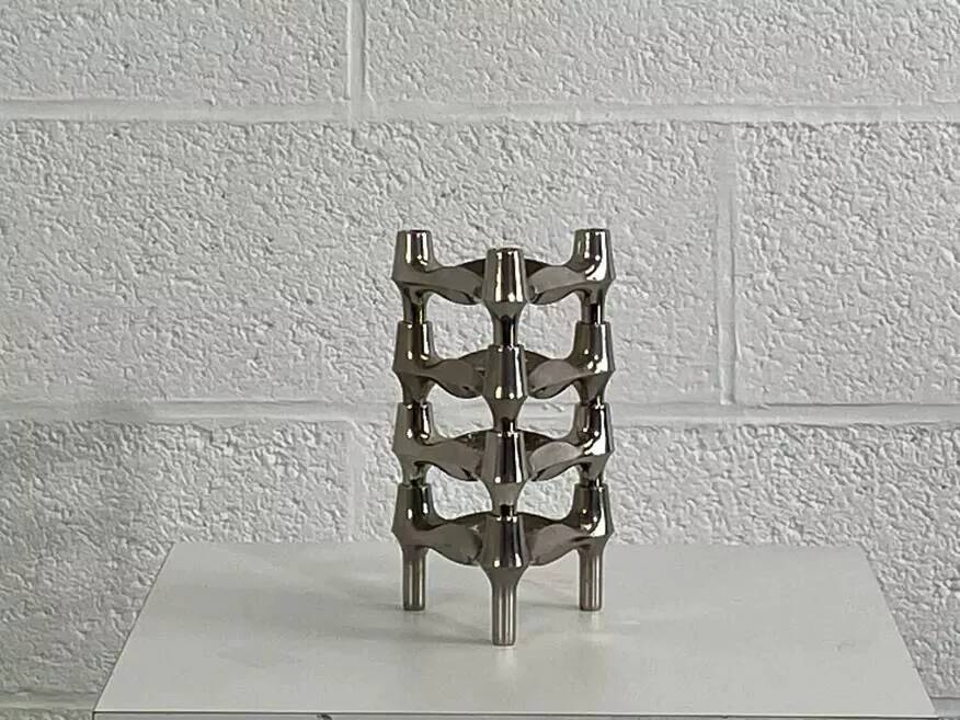 Set of 4 Nagel candle holders