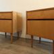 Pair of vintage bedside tables 1960-80's