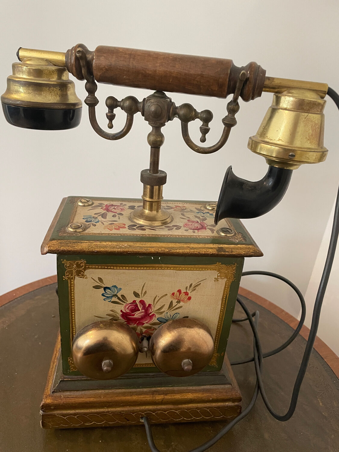 Old landline telephone