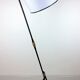 Vintage black metal lamp 1950