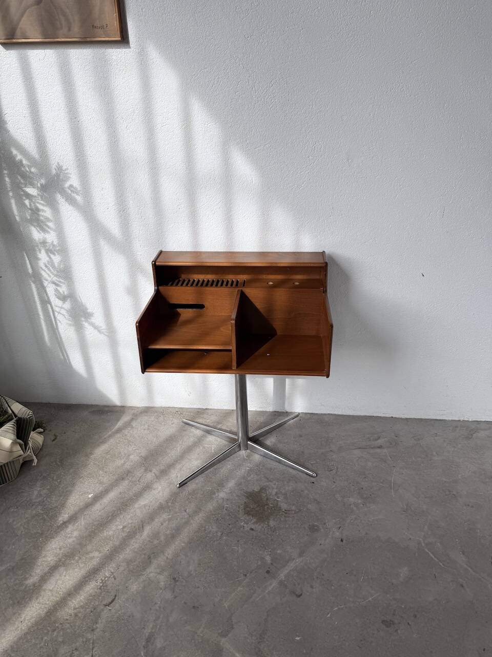 Meuble console ou petit bureau Fimsa Roma Italy teck