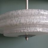 Art Deco glass globe pendant from Clichy