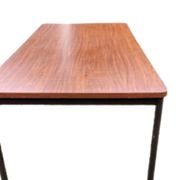 Table basse en teck, table basse vintage scandinave, très grande table