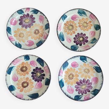 Set 4 assiettes Boch Van Gogh