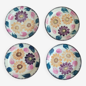 Set of 4 Boch Van Gogh plates