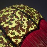 Retro fringed pendant light "Erina".