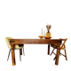 Dining table in solid sheesham — Indian colonial style — John Lewis