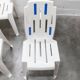 6 Mambo design chairs by Pierre Paulin, Henry Massonet line, by Stamp 1990.