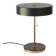 Mid-Century Black & Brass Table Lamp from Kamenický Šenov