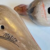 Couple BIRDS Handmade Ceramics MEXICO