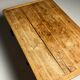 English coffee table 19th century pine