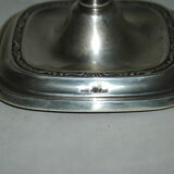 Swedish massive silver candlestick