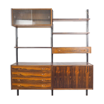 PS System rosewood wall unit by Randers Mobelfabrik, 1960's