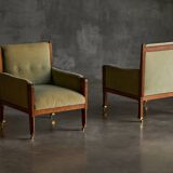 Lounge Chairs by Jac. van den Bosch, Netherlands, 1920s