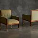 Lounge Chairs by Jac. van den Bosch, Netherlands, 1920s