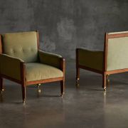 Lounge Chairs by Jac. van den Bosch, Netherlands, 1920s