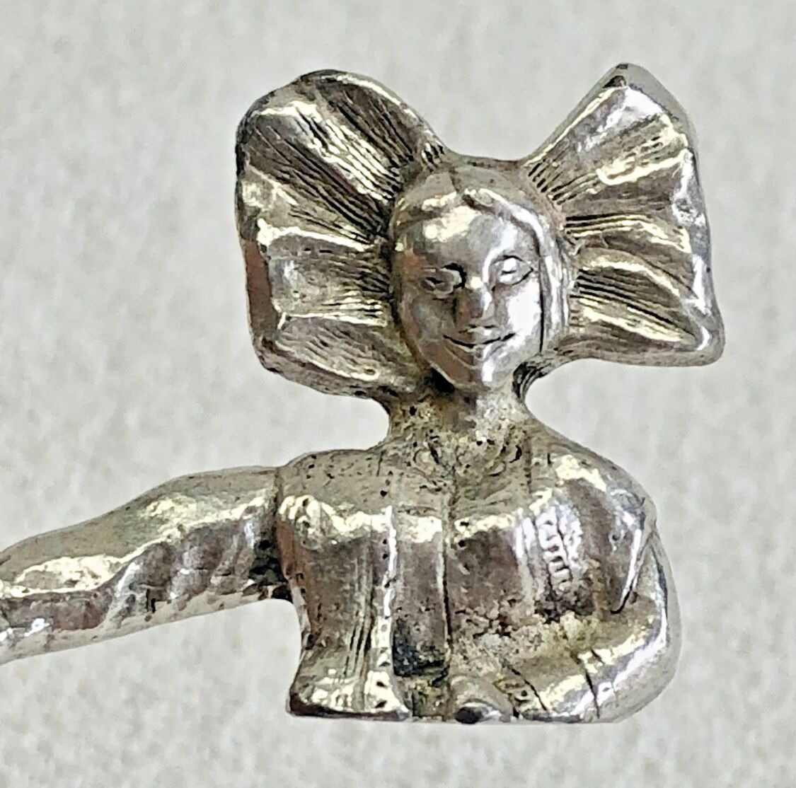 6 silver-plated knife rests Schlumberger Alsace Lorraine