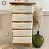 Weekly wooden organizer