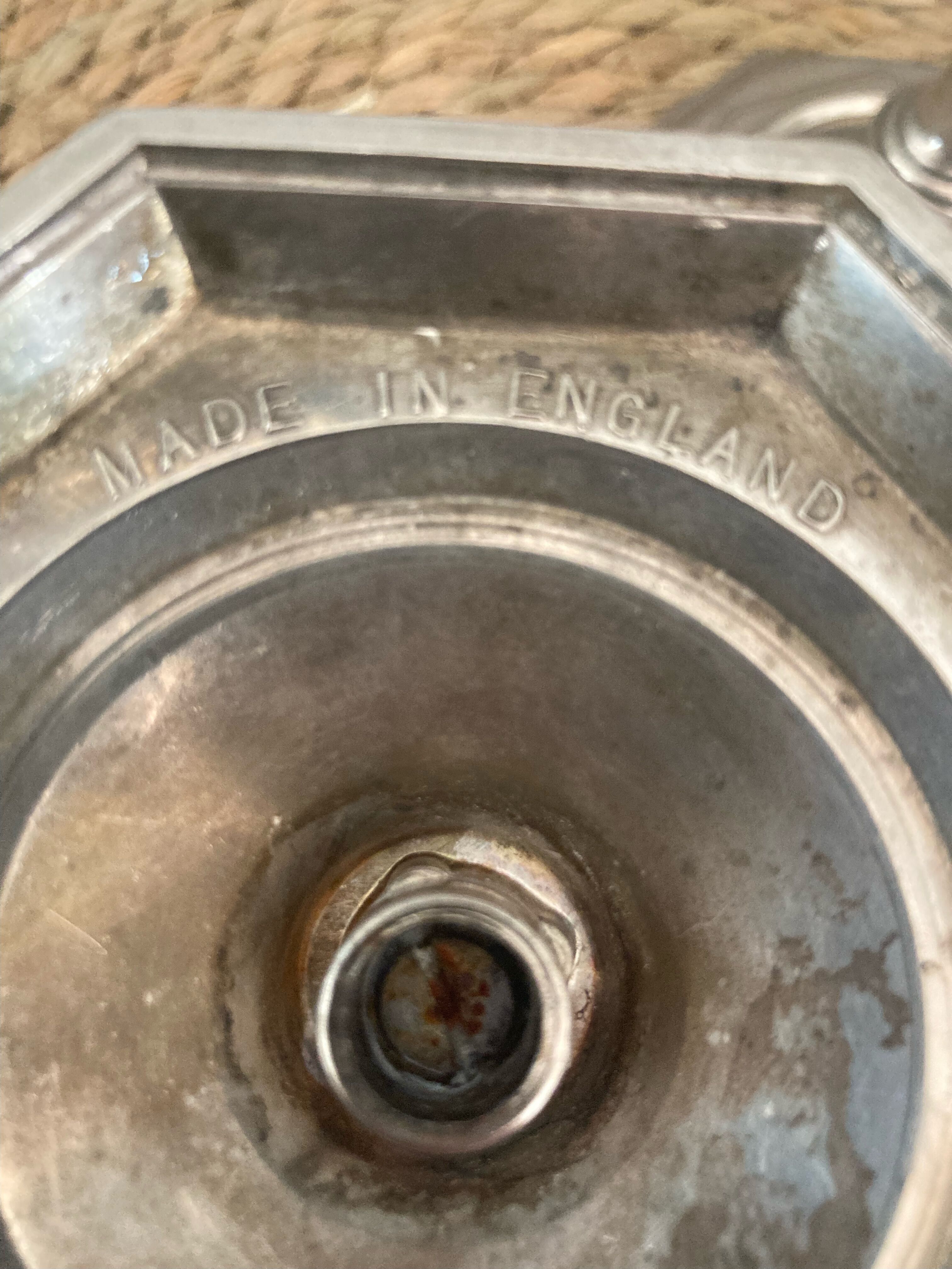 Pair of vintage candle holders