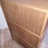 Oscar furniture with 3 glass boxes