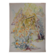 20th Century School: The Flower Park, original signed watercolor