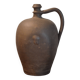 Brown terracotta jar