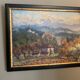 Provencal painter painting Devouassoux