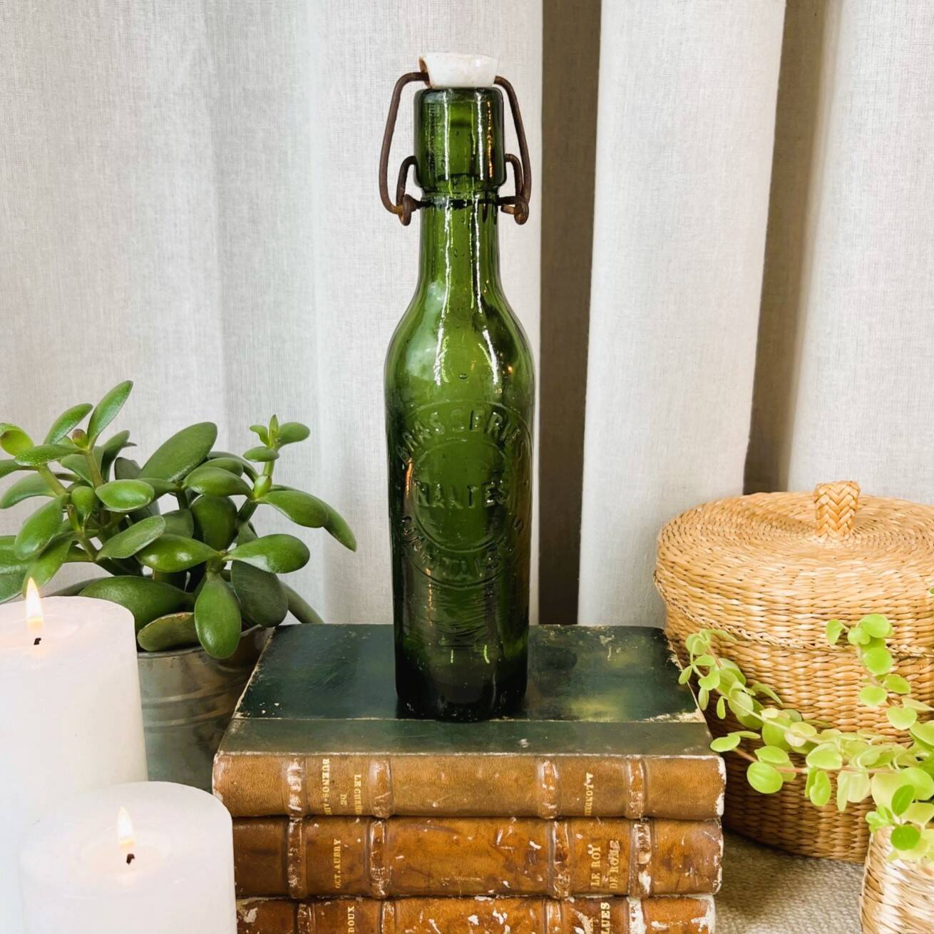 Old bottle “Brasseries Nantaises”