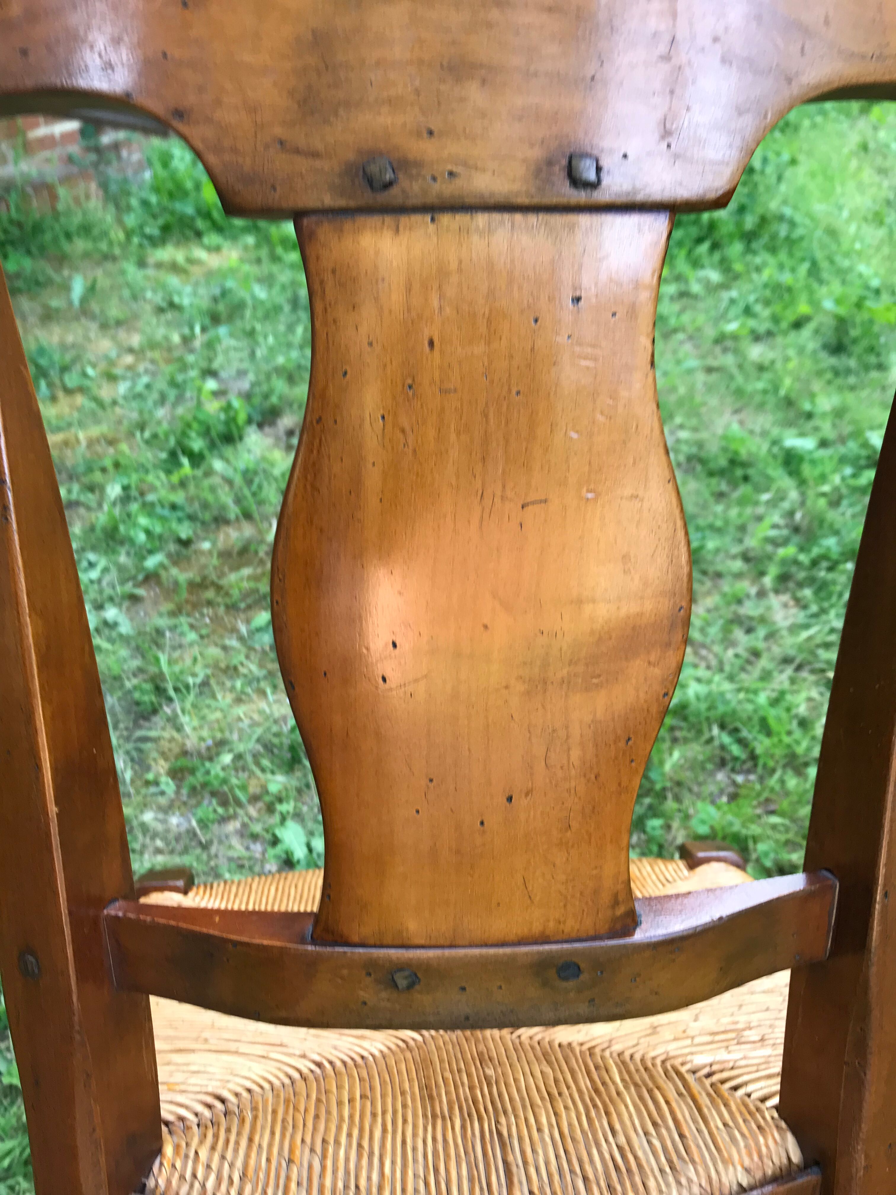 6 chairs mulched Louis Philippe