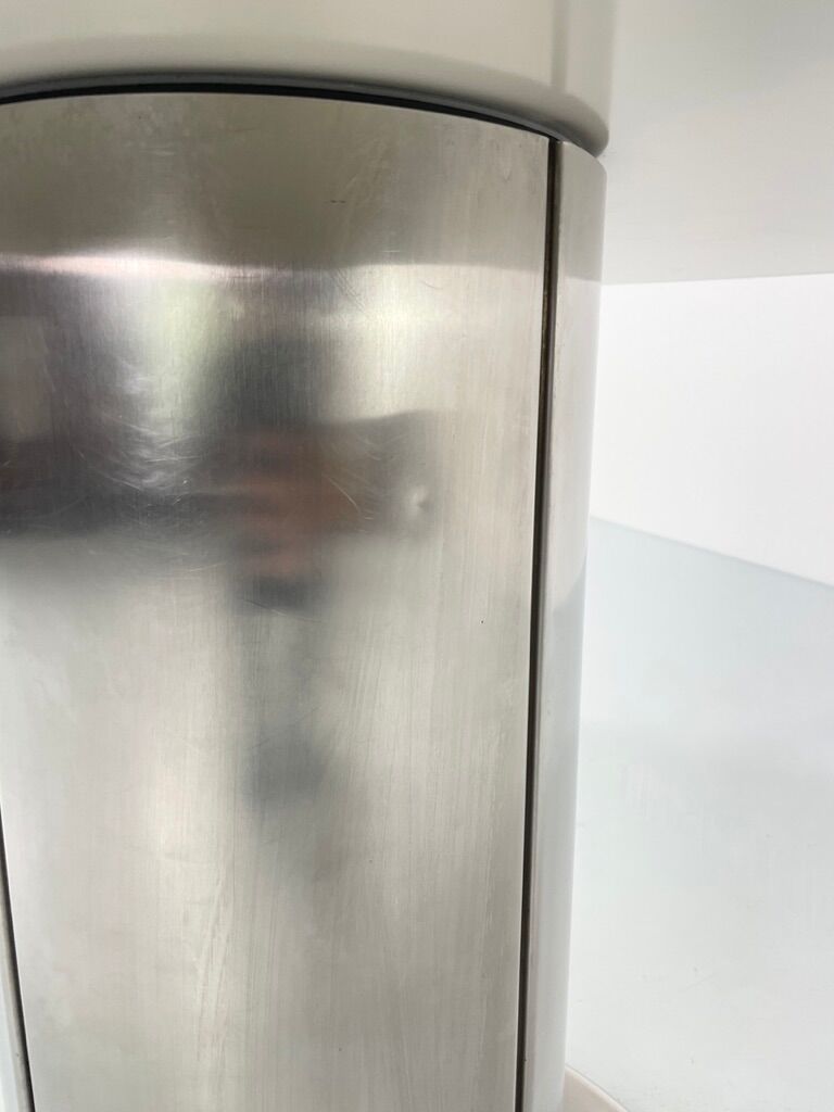 Table in laminate and aluminum Italy 1970s