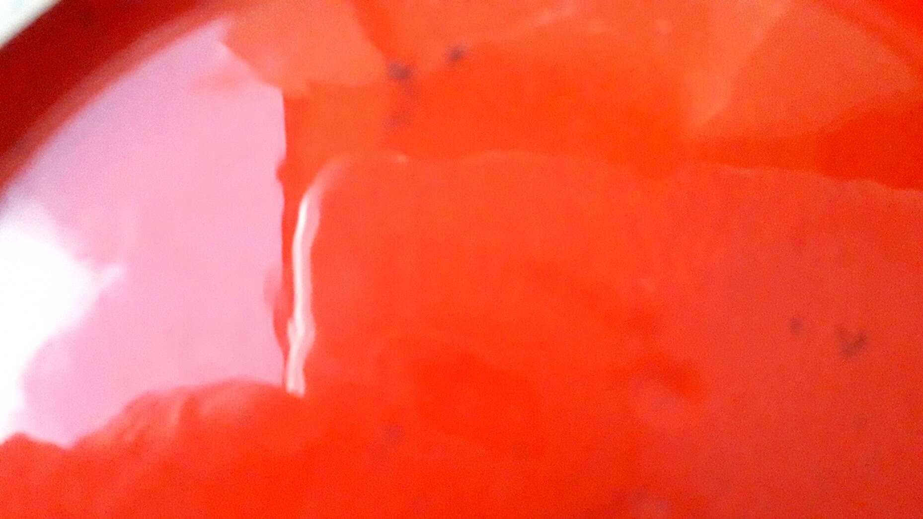 Red ceramic vase from Vallauris