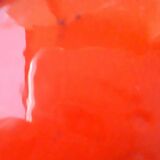 Red ceramic vase from Vallauris