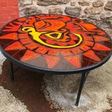 1950s ceramic coffee table