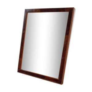 Miroir en bois marqueterie