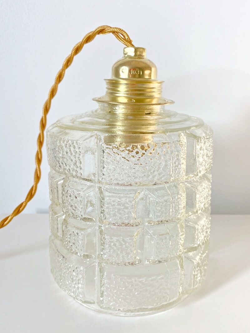 Lampe baladeuse en verre